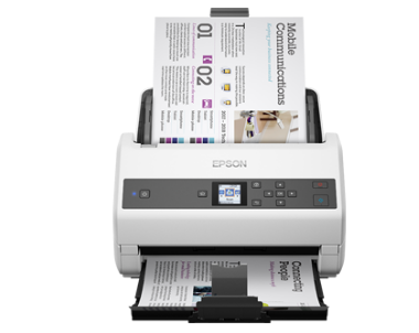 爱普生(EPSON)DS-870 【服务尊享版】 A4幅面65ppm130ipm高速高清双面办公文档扫描仪