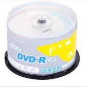 紫光 DVD-R 天语系列光盘/刻录盘 16速 4.7G 50片/桶  jcyd-20201109614